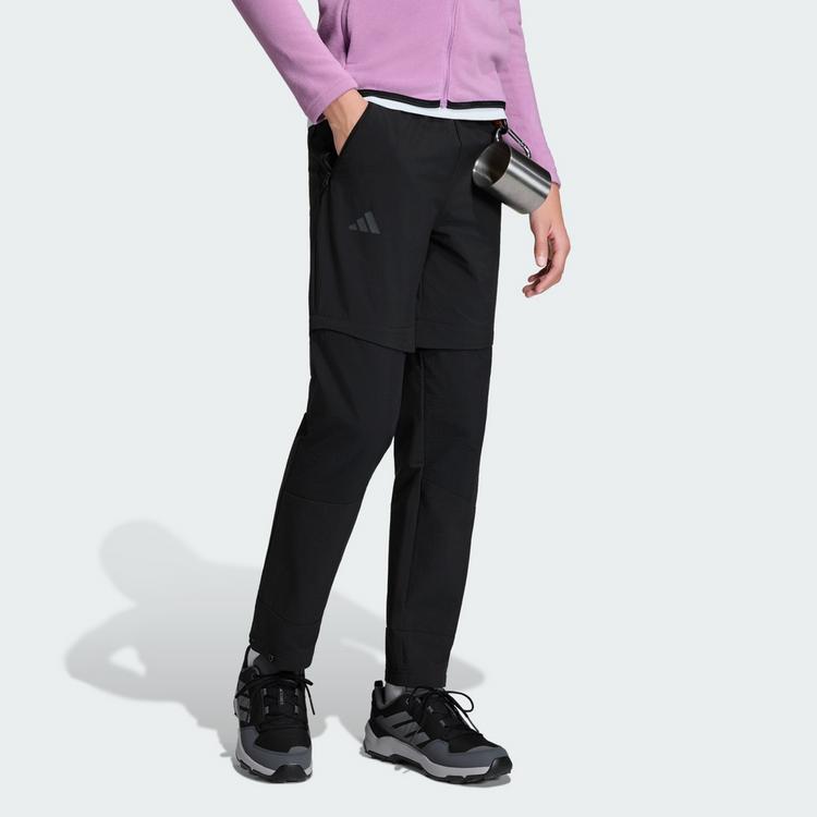 adidas adidas Terrex Multi CLIMA365 Kids Zip-off Hose Wanderhose Kinder - Black - 0 | SportScheck