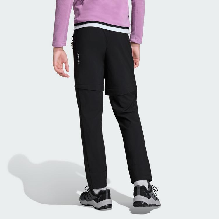 adidas adidas Terrex Multi CLIMA365 Kids Zip-off Hose Wanderhose Kinder - Black - 1 | SportScheck