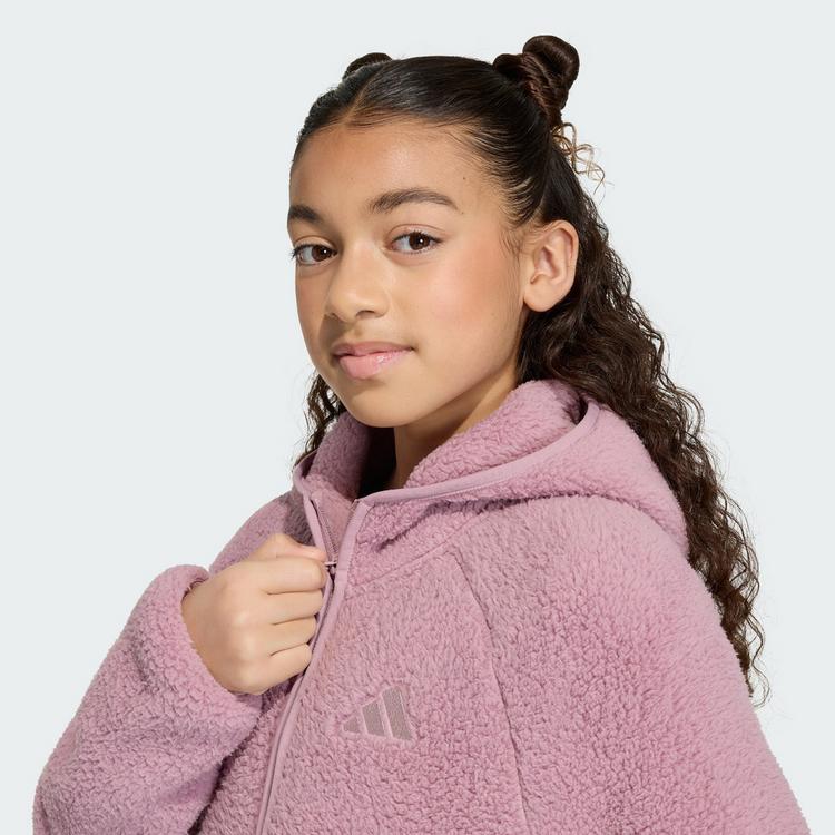 adidas adidas Terrex Xploric Kids Fleecejacke, Fleecejacke Kinder - Magic Mauve - 2 | SportScheck