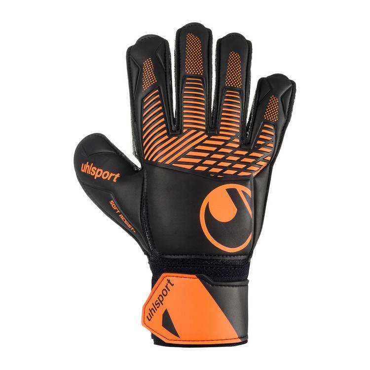 Uhlsport Uhlsport FM ZNE Soft Resist+ Flex Frame Kids Torwarthandschuhe Kinder - schwarz/fluo orange - 0 | SportScheck