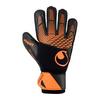 Uhlsport FM ZNE Soft Resist+ Torwarthandschuhe - schwarz/fluo orange
