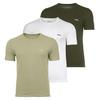 Boss T-Shirt T-Shirt Herren - Oliv/Wei&szlig;