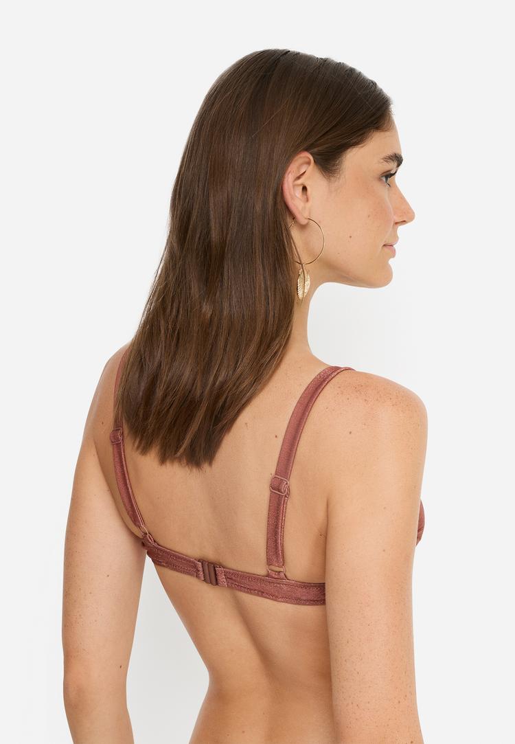 LSCN by Lascana LSCN by Lascana B&uuml;gel-Bikini-Top Bikini Oberteil Damen - light brown - 0 | SportScheck