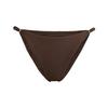 adidas Iconisea Ribbed Bikini Bottom Bikini Hose Damen - Aurora Coffee