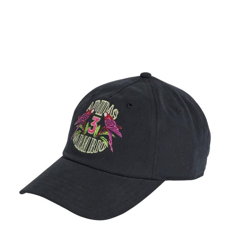 adidas adidas ADIDAS FARM KAPPE Cap Damen - Black / Preloved Lime / Bahia Magenta - 0 | SportScheck