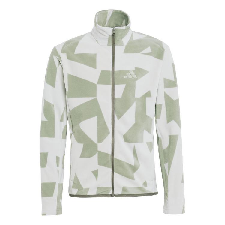 adidas adidas Terrex Multi Printed Kids Fleecejacke, Fleecejacke Kinder - Halo Green / Tent Green - 0 | SportScheck