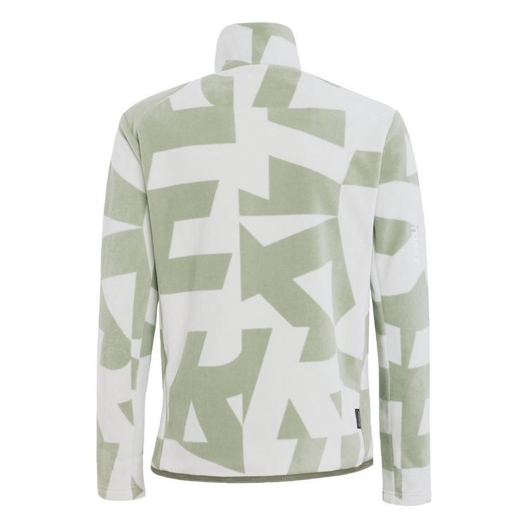 adidas adidas Terrex Multi Printed Kids Fleecejacke, Fleecejacke Kinder - Halo Green / Tent Green - 0 | SportScheck