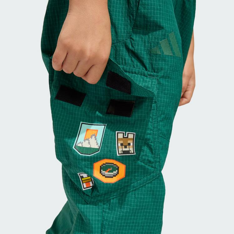 adidas adidas adidas Minecraft Terrex CLIMA365 Kids Wanderhose Kinder - Collegiate Green - 2 | SportScheck
