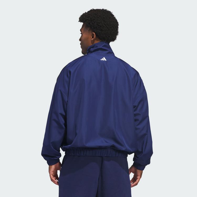 adidas adidas ANTHONY EDWARDS FOUNDATION ORIGINALS Trainingsjacke - Dark Blue - 1 | SportScheck