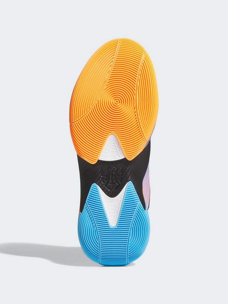 adidas adidas D.O.N. ISSUE 7 Schuh Basketballschuhe - Core Black / Lucid Orange / Silver Metallic - 2 | SportScheck