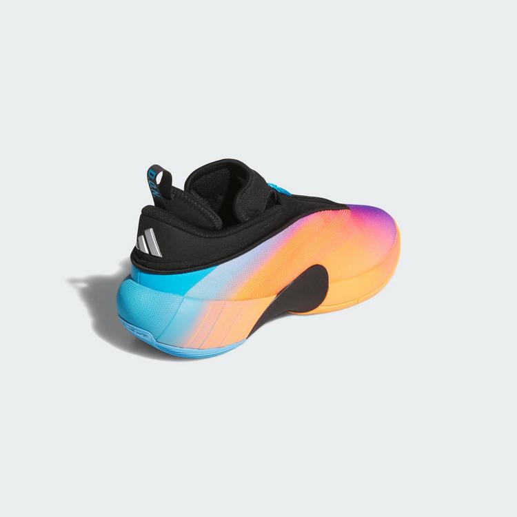 adidas adidas D.O.N. ISSUE 7 Schuh Basketballschuhe - Core Black / Lucid Orange / Silver Metallic - 4 | SportScheck