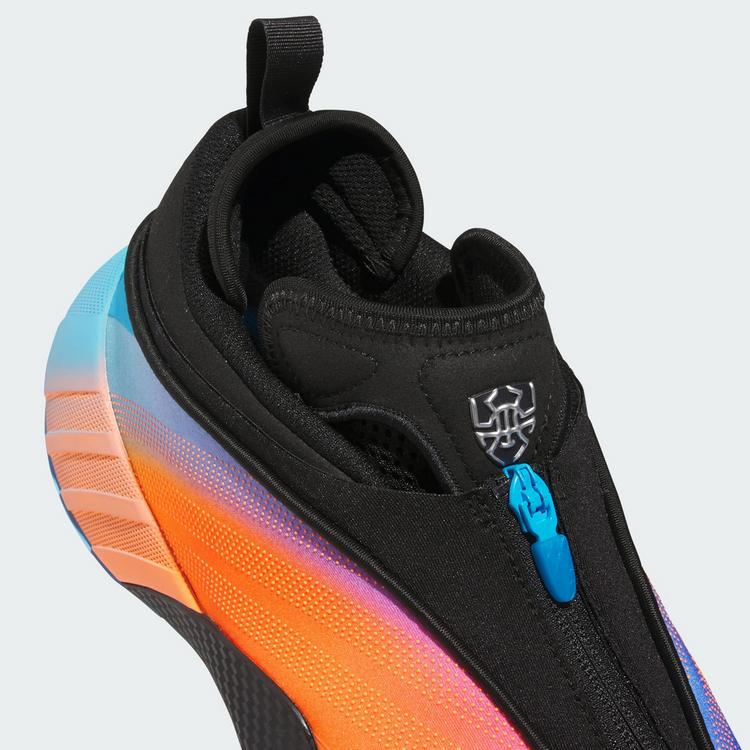 adidas adidas D.O.N. ISSUE 7 Schuh Basketballschuhe - Core Black / Lucid Orange / Silver Metallic - 6 | SportScheck