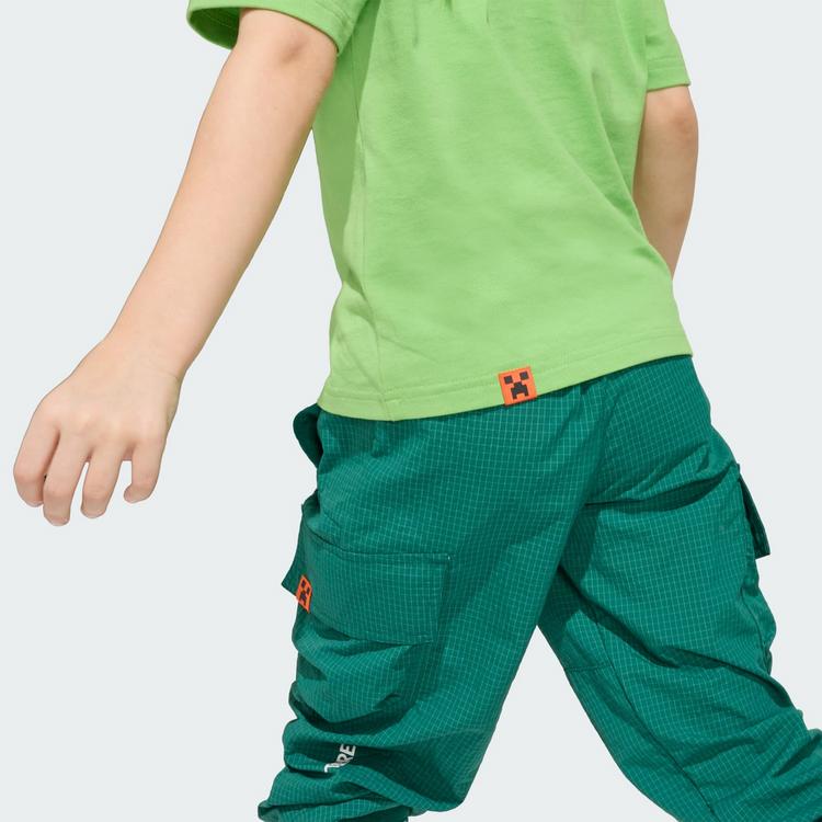 adidas adidas Adidas Minecraft Terrex T-shirt T-Shirt Kinder - Semi Lucid Lime - 2 | SportScheck