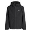 adidas Terrex Kids Multi 2 Layer CLIMAPROOF Regenjacke Kinder - Black / Black