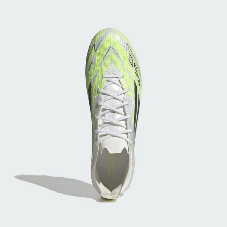 adidas adidas F50 SPARKFUSION ELITE Firm Ground / Fu&szlig;ballschuhe Damen - Cloud White / Iron Metallic / Hi-Res Yellow - 0 | SportScheck