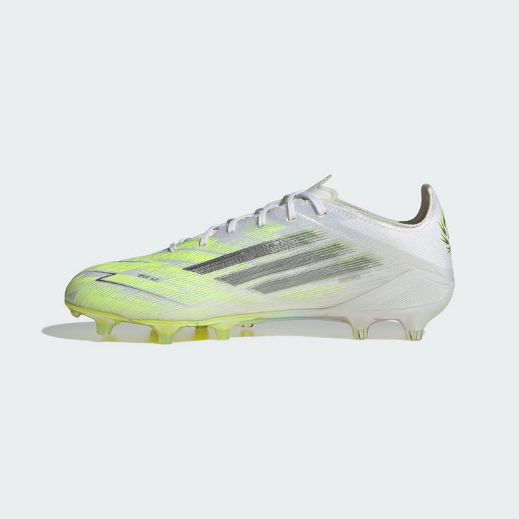 adidas adidas F50 SPARKFUSION ELITE Firm Ground / Fu&szlig;ballschuhe Damen - Cloud White / Iron Metallic / Hi-Res Yellow - 4 | SportScheck