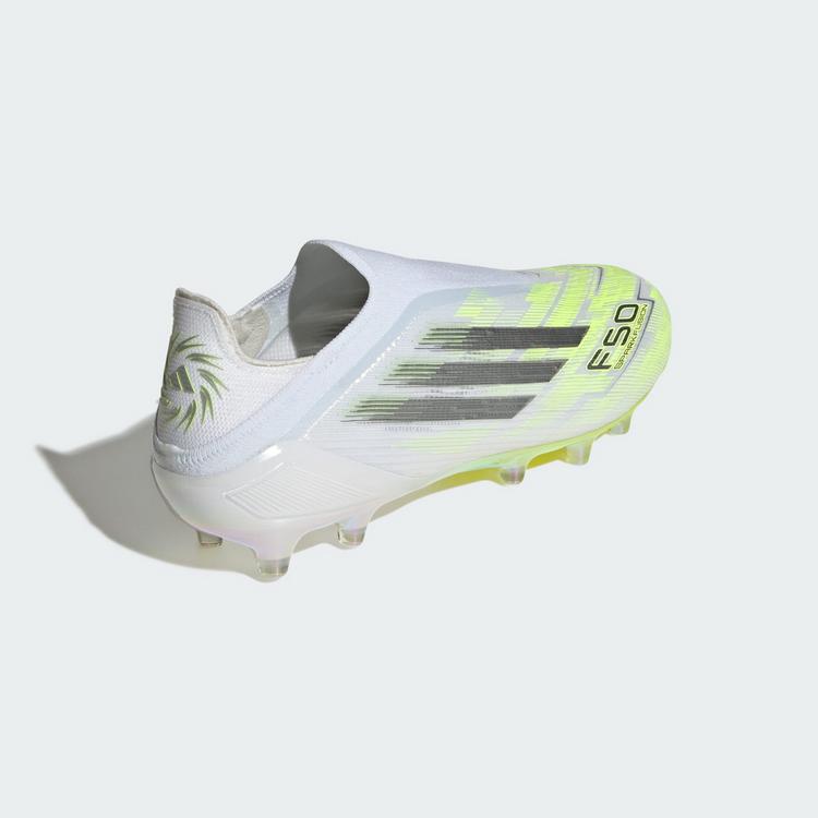 adidas adidas F50 SPARKFUSION ELITE Fu&szlig;ballschuh, Fu&szlig;ballschuhe Damen - Cloud White / Iron Metallic / Hi-Res Yellow - 3 | SportScheck