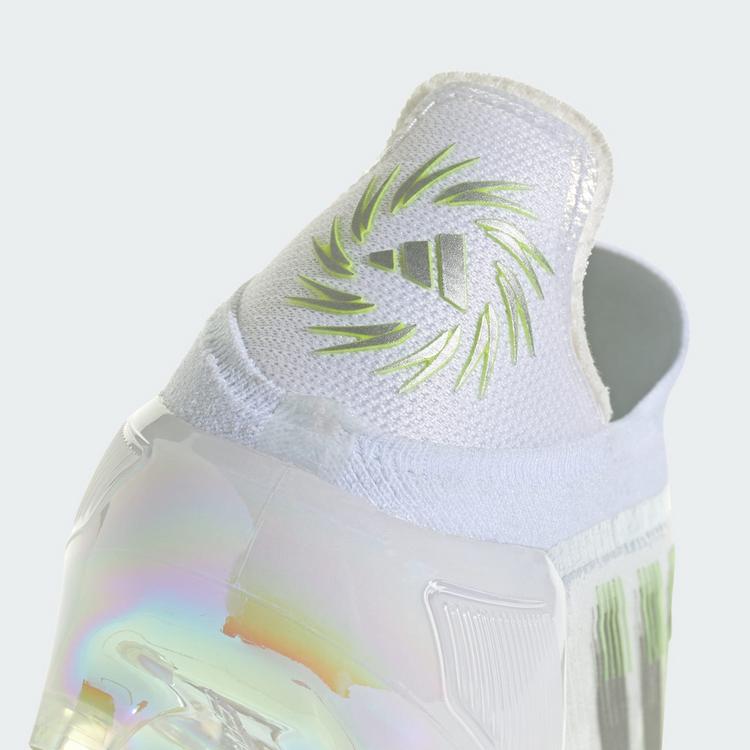 adidas adidas F50 SPARKFUSION ELITE Fu&szlig;ballschuh, Fu&szlig;ballschuhe Damen - Cloud White / Iron Metallic / Hi-Res Yellow - 5 | SportScheck