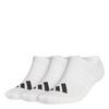 adidas PERFORMANCE NO-SHOW-SOCKEN 3 PAARE Socken - White