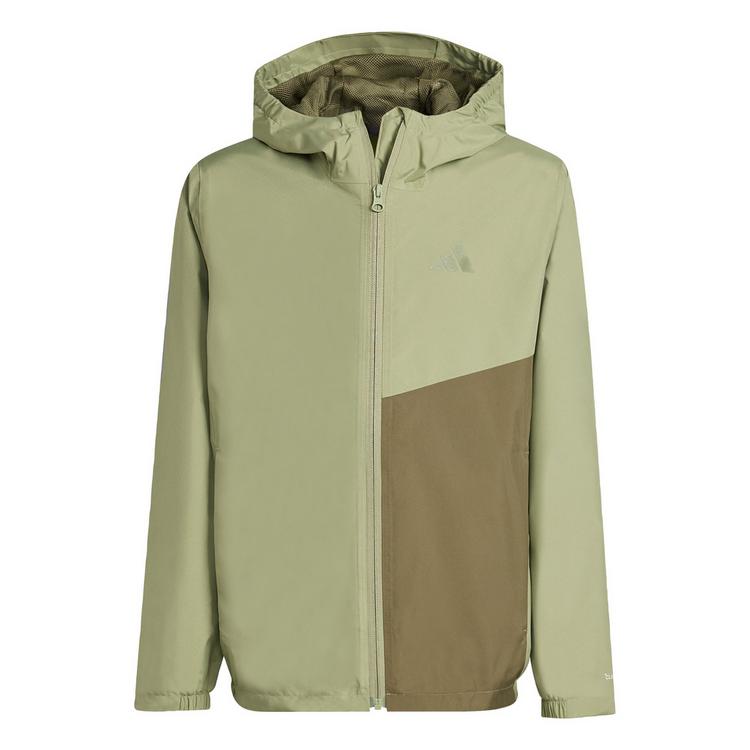 adidas adidas Terrex Kids Multi 2 Layer CLIMAPROOF Regenjacke Kinder - Tent Green / Olive Strata - 0 | SportScheck