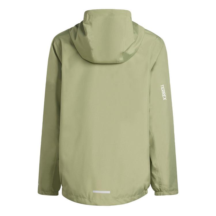 adidas adidas Terrex Kids Multi 2 Layer CLIMAPROOF Regenjacke Kinder - Tent Green / Olive Strata - 0 | SportScheck