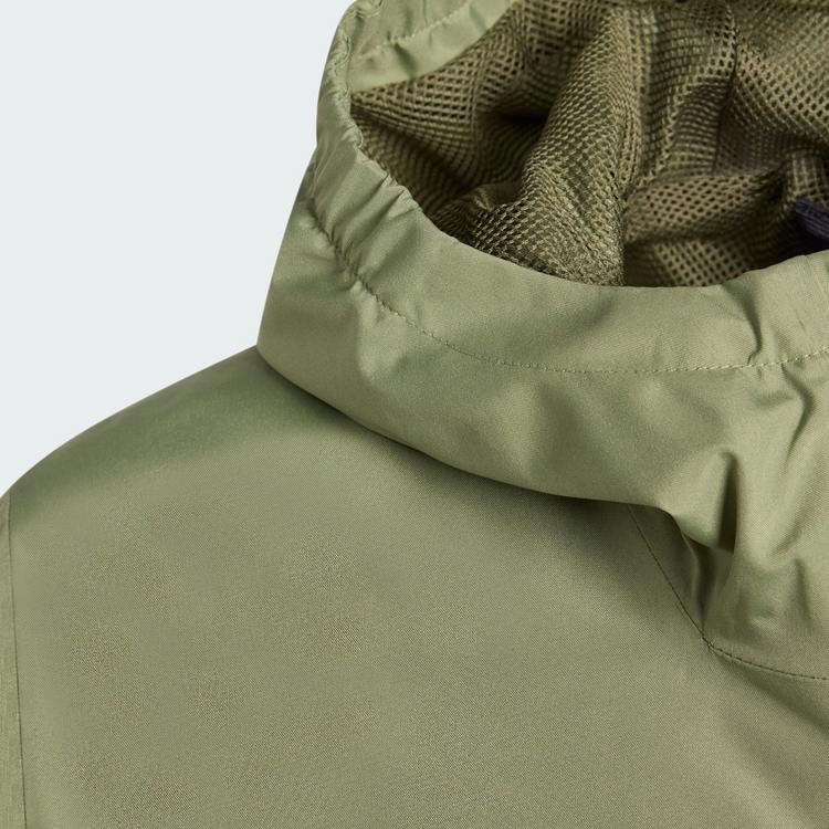 adidas adidas Terrex Kids Multi 2 Layer CLIMAPROOF Regenjacke Kinder - Tent Green / Olive Strata - 3 | SportScheck