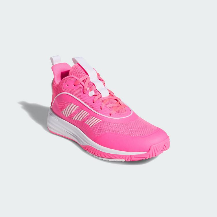 adidas adidas Ownthegame 3.0 Basketballschuh Hallenschuhe Herren - Lucid Pink / Cloud White / Lucid Pink - 3 | SportScheck