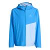 adidas Terrex Kids Multi 2 Layer CLIMAPROOF Regenjacke Kinder - Ray Blue / Glow Blue