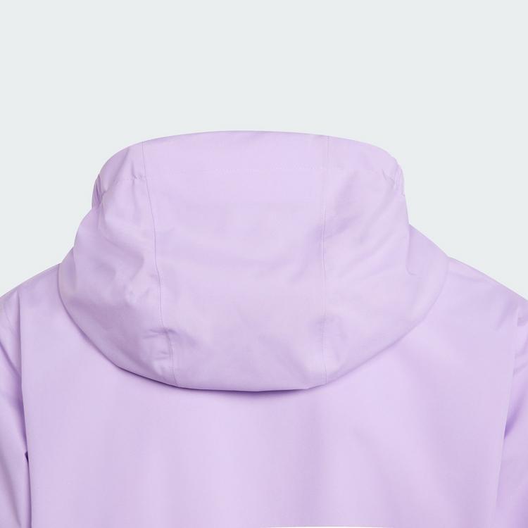adidas adidas Terrex Kids Multi 2 Layer CLIMAPROOF Regenjacke Kinder - Powder Plum / Powder Plum - 5 | SportScheck