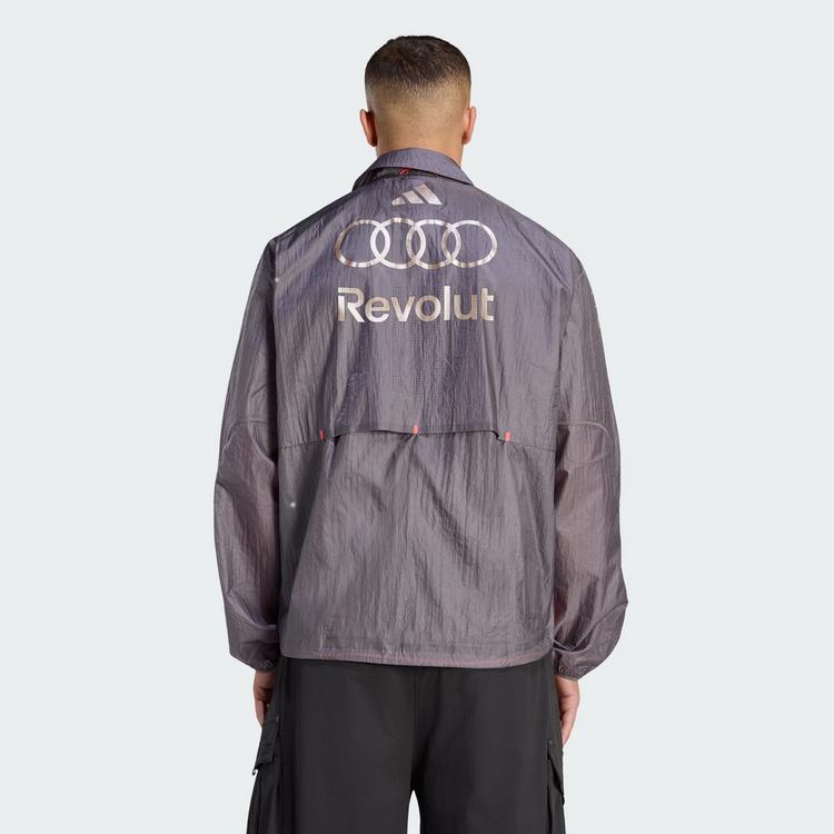 adidas adidas AUDI REVOLUT F1 TEAM DRIVER PADDOCK Fahrradjacke Herren - Grey Strata - 1 | SportScheck