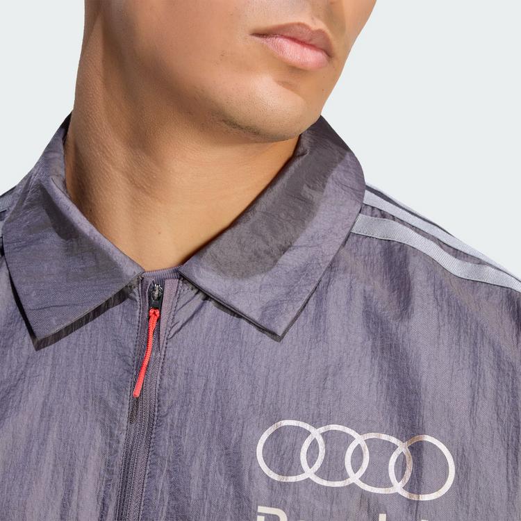 adidas adidas AUDI REVOLUT F1 TEAM DRIVER PADDOCK Fahrradjacke Herren - Grey Strata - 1 | SportScheck