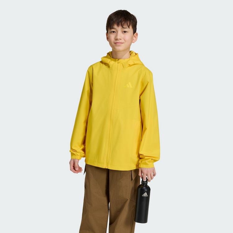 adidas adidas Terrex Kids Multi 2 Layer CLIMAPROOF Regenjacke Kinder - Utility Yellow - 0 | SportScheck