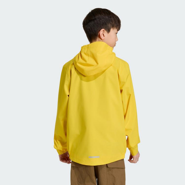 adidas adidas Terrex Kids Multi 2 Layer CLIMAPROOF Regenjacke Kinder - Utility Yellow - 1 | SportScheck