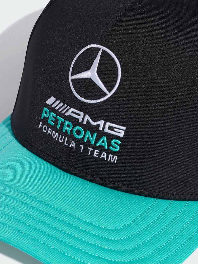 adidas adidas MERCEDES-AMG PETRONAS FORMULA 1 TEAM Cap - Black / Semi Mint Rush - 1 | SportScheck
