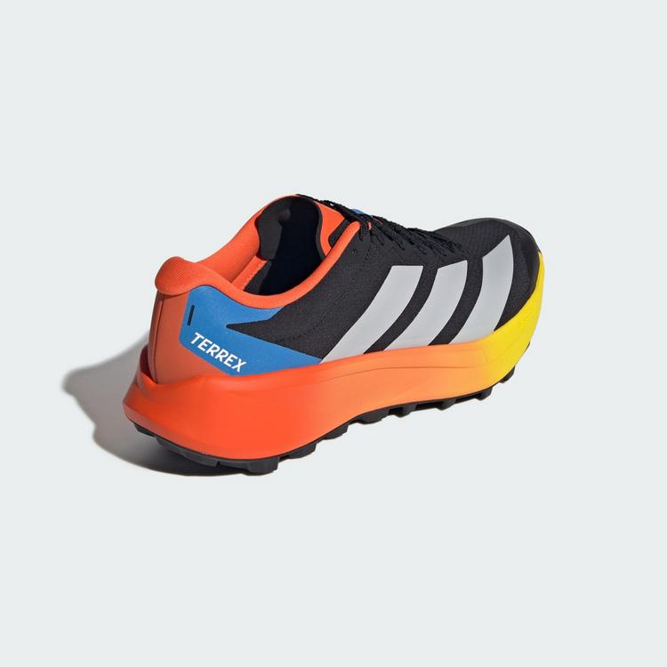 adidas adidas Terrex Agravic 4 Trail Running Schuh Fitnessschuhe Herren - Core Black / Grey Two / Semi Impact Orange - 4 | SportScheck