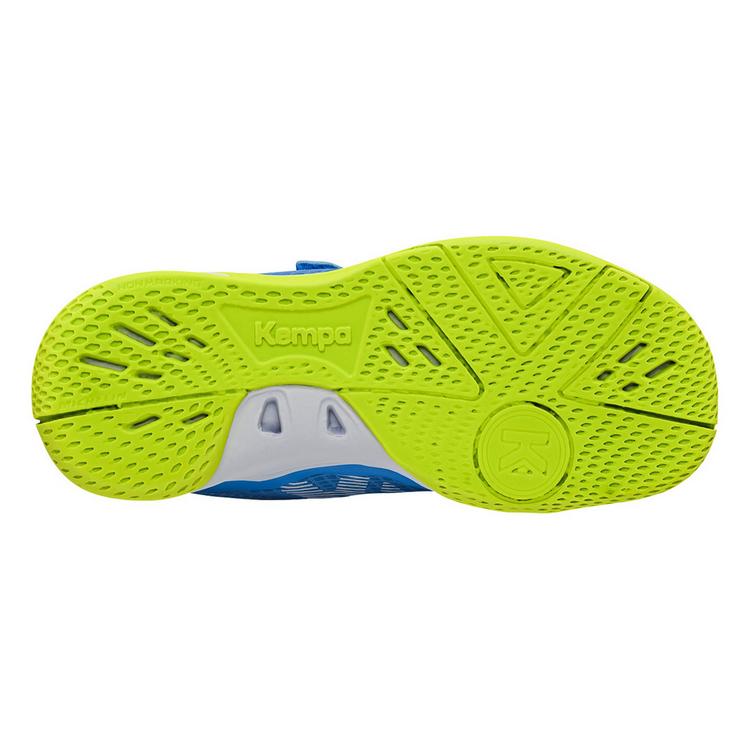 Kempa Kempa Wing 3.0 Kids Hallenschuhe Kinder - blau/wei&szlig;/limonengr&uuml;n - 0 | SportScheck