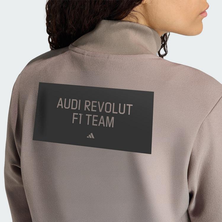 adidas adidas AUDI REVOLUT F1 TEAM ELEVATED Fahrradjacke Damen - Simple Brown / Hi-Res Red - 1 | SportScheck