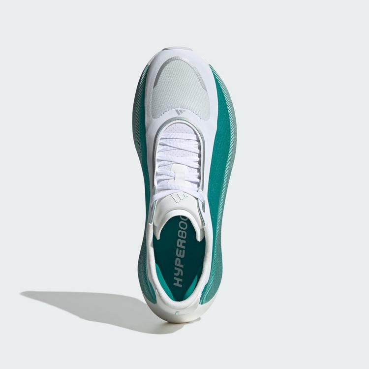 adidas adidas HYPERBOOST EDGE Running Schuh Laufschuhe Herren - Cloud White / Equipment Green / Zero Metalic - 1 | SportScheck