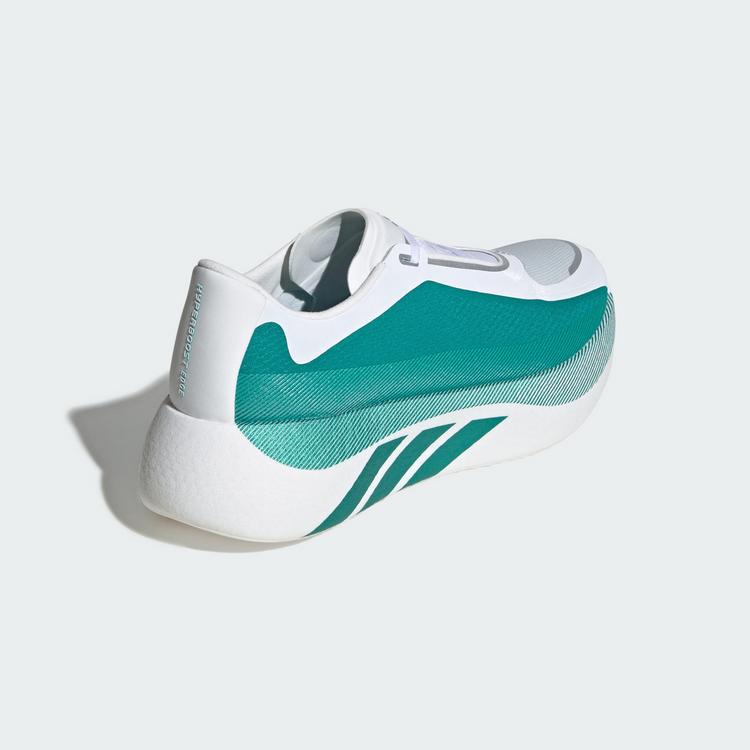 adidas adidas HYPERBOOST EDGE Running Schuh Laufschuhe Herren - Cloud White / Equipment Green / Zero Metalic - 4 | SportScheck