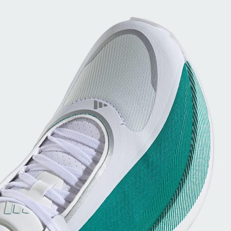 adidas adidas HYPERBOOST EDGE Running Schuh Laufschuhe Herren - Cloud White / Equipment Green / Zero Metalic - 6 | SportScheck