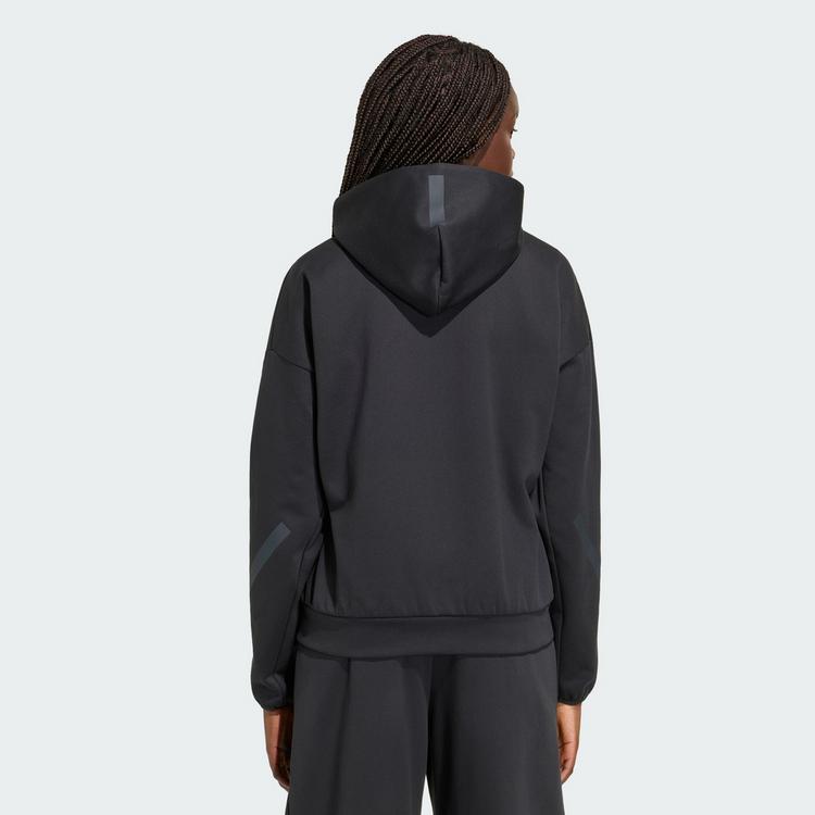 adidas adidas ADIDAS Z.N.E. ZIP HOODIE Sweatjacke Damen - Black - 1 | SportScheck
