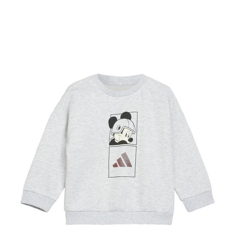 adidas adidas adidas Micky Maus Trainingsanzug Trainingsanzug Kinder - Light Grey Heather / Off White - 0 | SportScheck