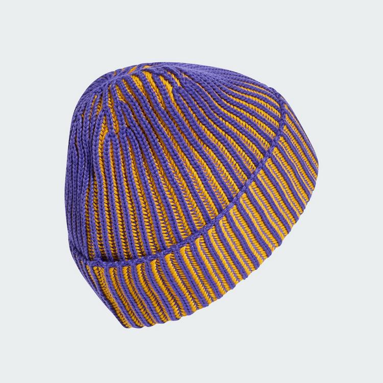 adidas adidas EFFECT M&Uuml;TZE Beanie - Solar Purple / Crew Yellow / Solar Purple - 0 | SportScheck