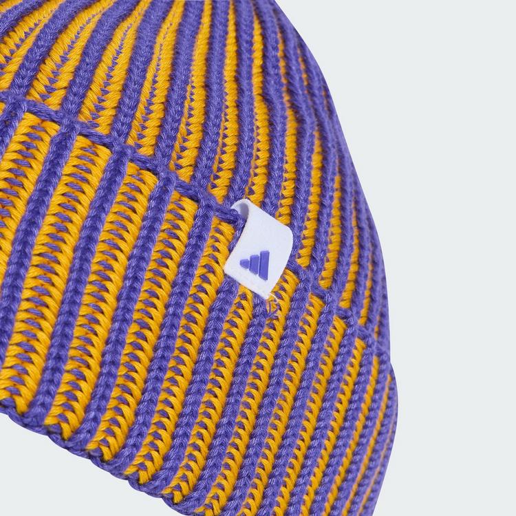 adidas adidas EFFECT M&Uuml;TZE Beanie - Solar Purple / Crew Yellow / Solar Purple - 0 | SportScheck
