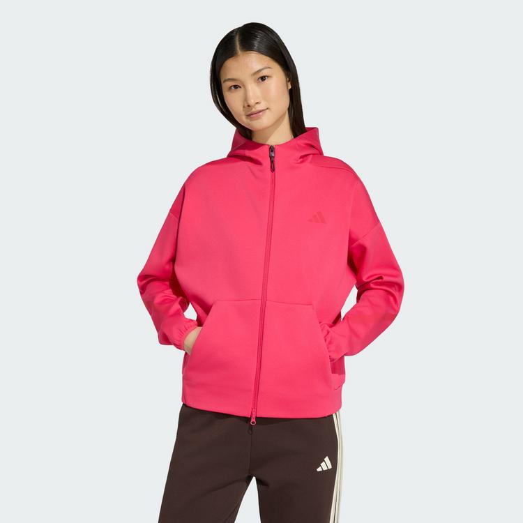 adidas adidas ADIDAS Z.N.E. ZIP HOODIE Sweatjacke Damen - Power Pink - 0 | SportScheck