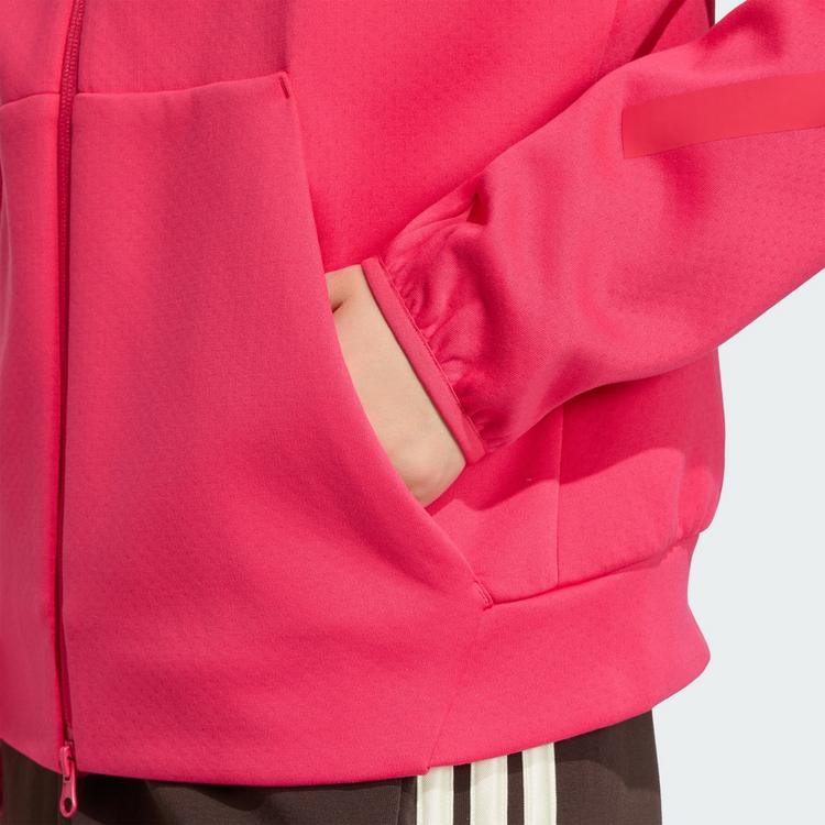 adidas adidas ADIDAS Z.N.E. ZIP HOODIE Sweatjacke Damen - Power Pink - 0 | SportScheck