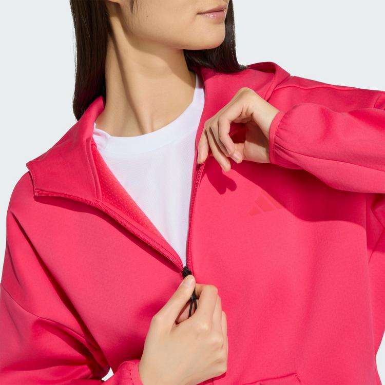 adidas adidas ADIDAS Z.N.E. ZIP HOODIE Sweatjacke Damen - Power Pink - 1 | SportScheck
