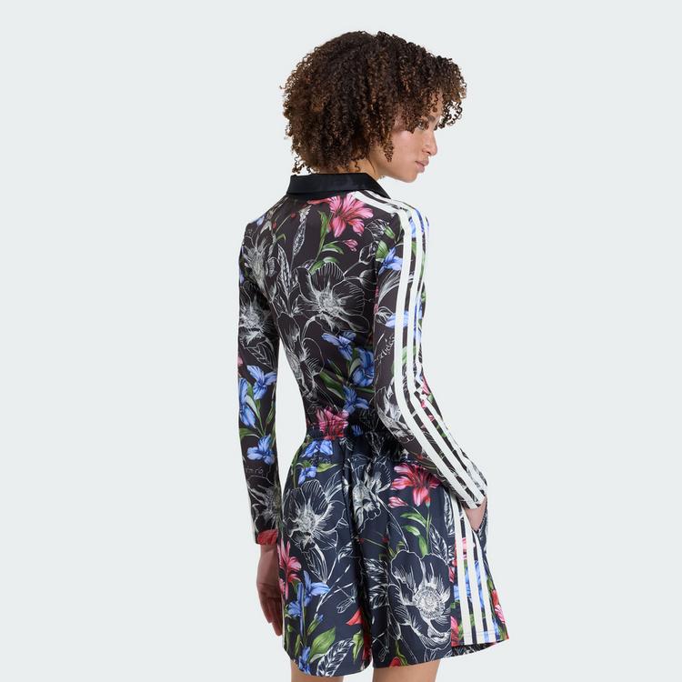 adidas adidas ADIDAS x FARM RIO ONESIE Bodysuit Damen - Black / Cream White / Multicolor - 1 | SportScheck