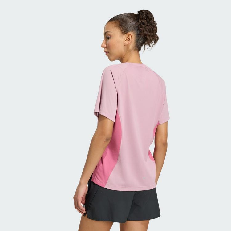 adidas adidas adi365Breeze Running T-Shirt T-Shirt Damen - Magic Mauve / Dual Magenta - 1 | SportScheck