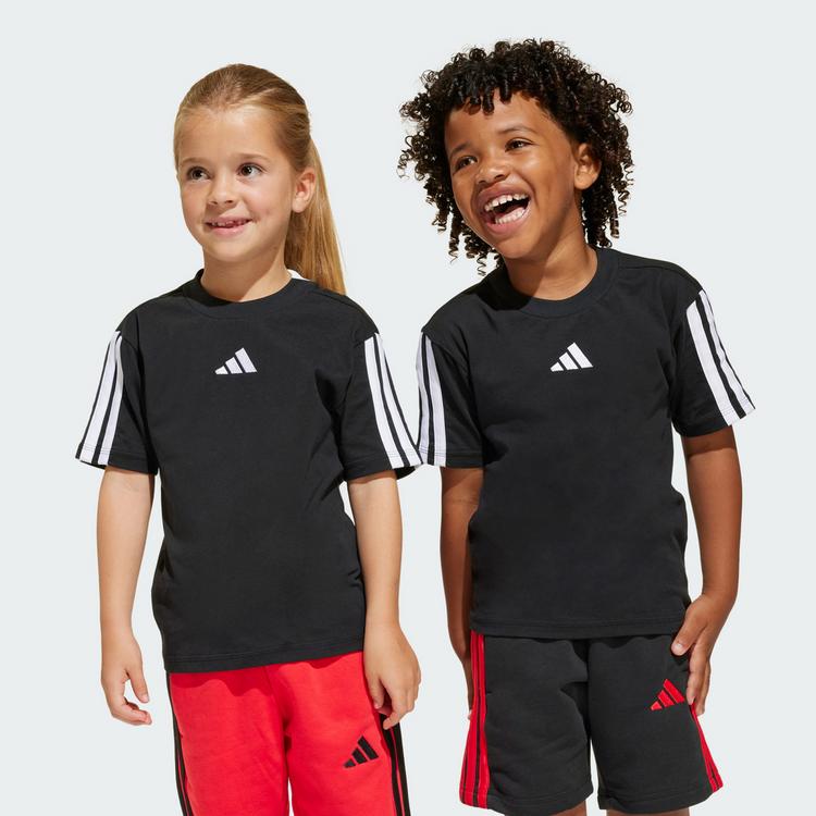 adidas adidas Essentials Kids T-Shirt T-Shirt Kinder - Black / White - 0 | SportScheck